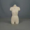 Size 6 female half body tailor mannequin, without collapsible shoulder, only with detachable shoulder short arms