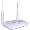 2.4G WiFi 802.11b/g/n 300mbps 4 ports wireless vlan oem broadband router with two antennas
