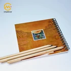High quality hardcover spiral notebook A4 A5 A6 drawing pad sketch book