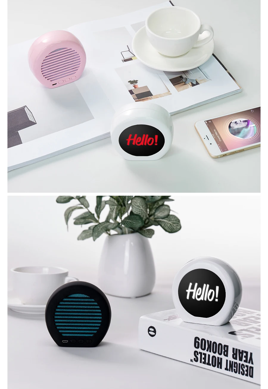 promotion Best Price Quality Bt Blue Tooth Music Speakers Rechargeable Home Bluetooth Portable Wireless Mini Speaker With Light - ANKUX.COM
