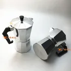 Portable Aluminum espresso moka pot cold brew coffee maker
