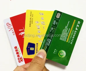 color business vip printing gift preprinted plastic new pvc card