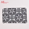 Special hot selling black rectangle custom design 100% polyester cushion