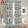 custom made 100% polyester blackout printed curtain