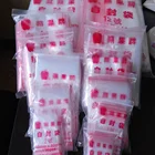 PE Reclosable seal plastic zip lock storage ziplock bags