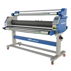 Allcolor 20m/min speed cheap pneumatic 1600mm format wide cold auto laminator 1600X2 with cutters