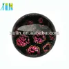 mixed color oblate dichroic beads for jewelry decoration