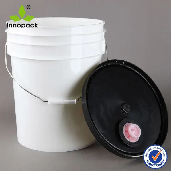 Wholesale 5 Gallon White Plastic Buckets With Lid And Handle And Spout Buy Plastic Bucket With