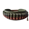 GuangZhou wholesale hunting accessories 12 GA shell holder canvas leather ammo cartridge belt