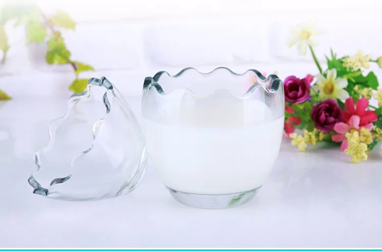 Набор из 2 стеклянных яиц для Йони техники Glas, бесцветный GLAS-159 - Glas - Цельнолитые вагинальные шарики - Купить