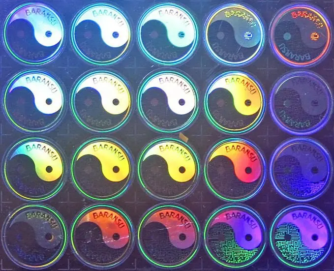 New stylish hologram sticker 3d hologram custom hologram sticker