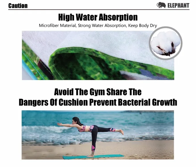 sublimation printing large beach towel for bath swimming surfing