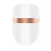 2019 hot-selling LED mask home use led light therapy mask skin rejuvenation whitening three Colors Red&Blue &Orange Light