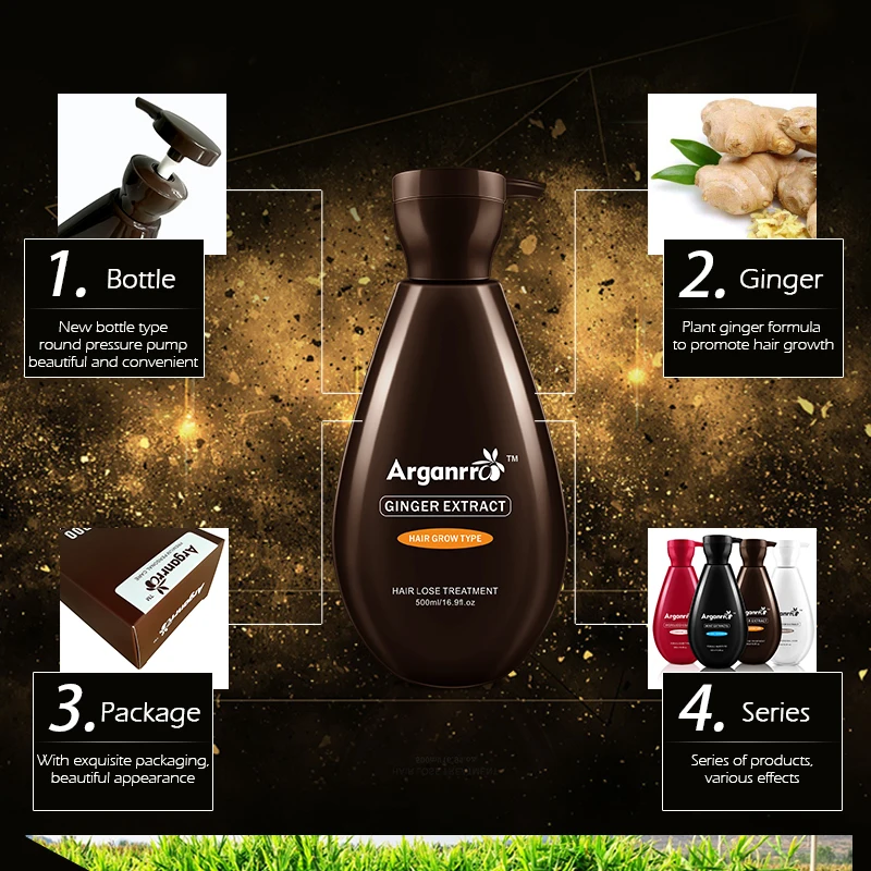 Professional Oem Best Anti Hair Loss Shampoo For Growing Long Hair