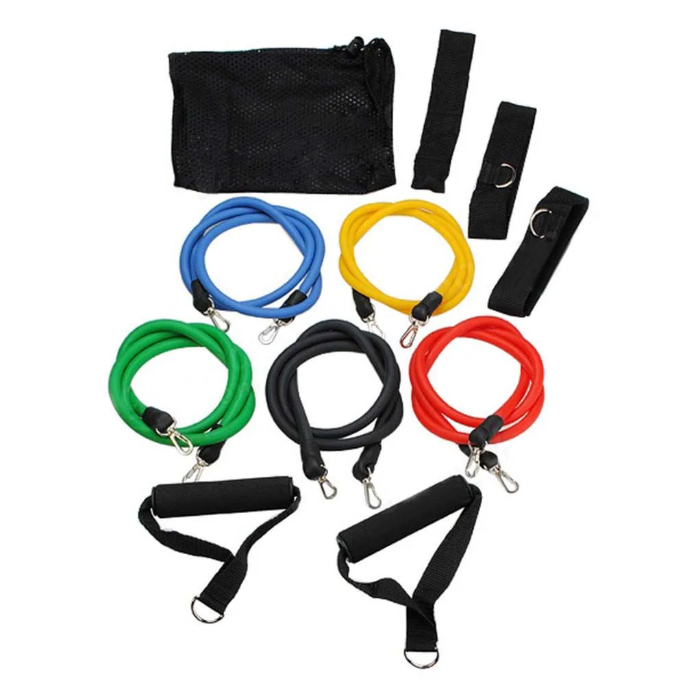 11 Piece Resistance Band Set Pull Up Band Resistance Bands for Fitness, Red;blue;yellow;green;black
11 Piece Resistance Band Set Pull Up Band Resistance Bands for Fitness, Red;blue;yellow;green;black