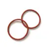 Factory price custom colored sealing silicon rubber ring