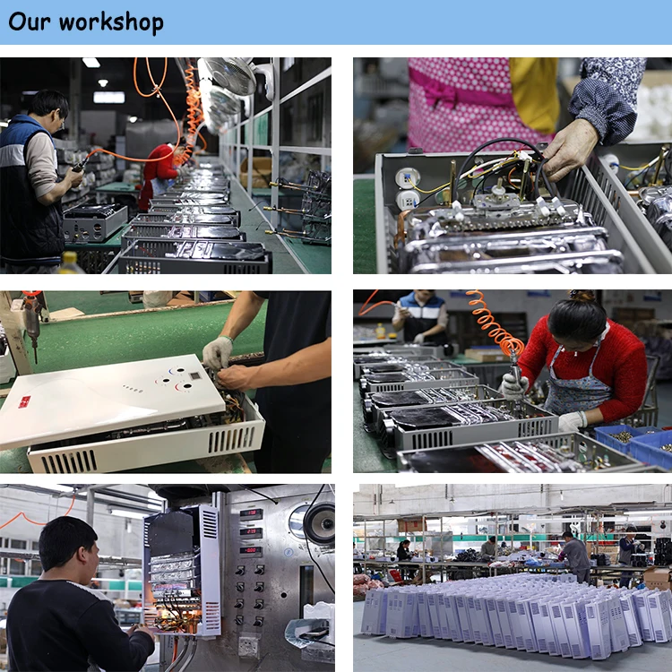 220V 10L Portable Tankless Water Heater with 0.015Mpa-0.8MPa Water Pressure for Bathroom