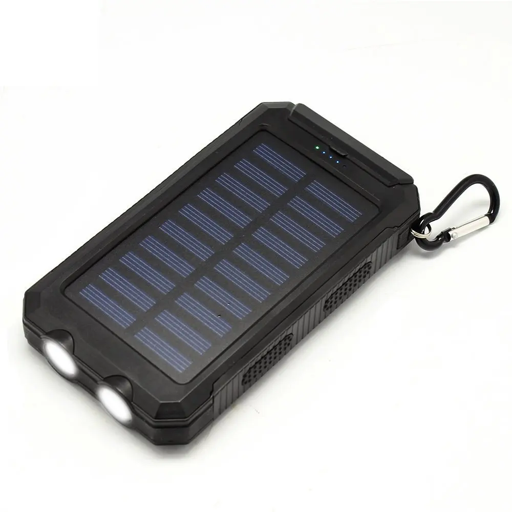 100% Full Charging by Sunlight 8000mAh Portable Dual USB LED Light Solar Power Bank for mobile phone, Black;blue;green;orange;white
100% Full Charging by Sunlight 8000mAh Portable Dual USB LED Light Solar Power Bank for mobile phone, Black;blue;green;orange;white