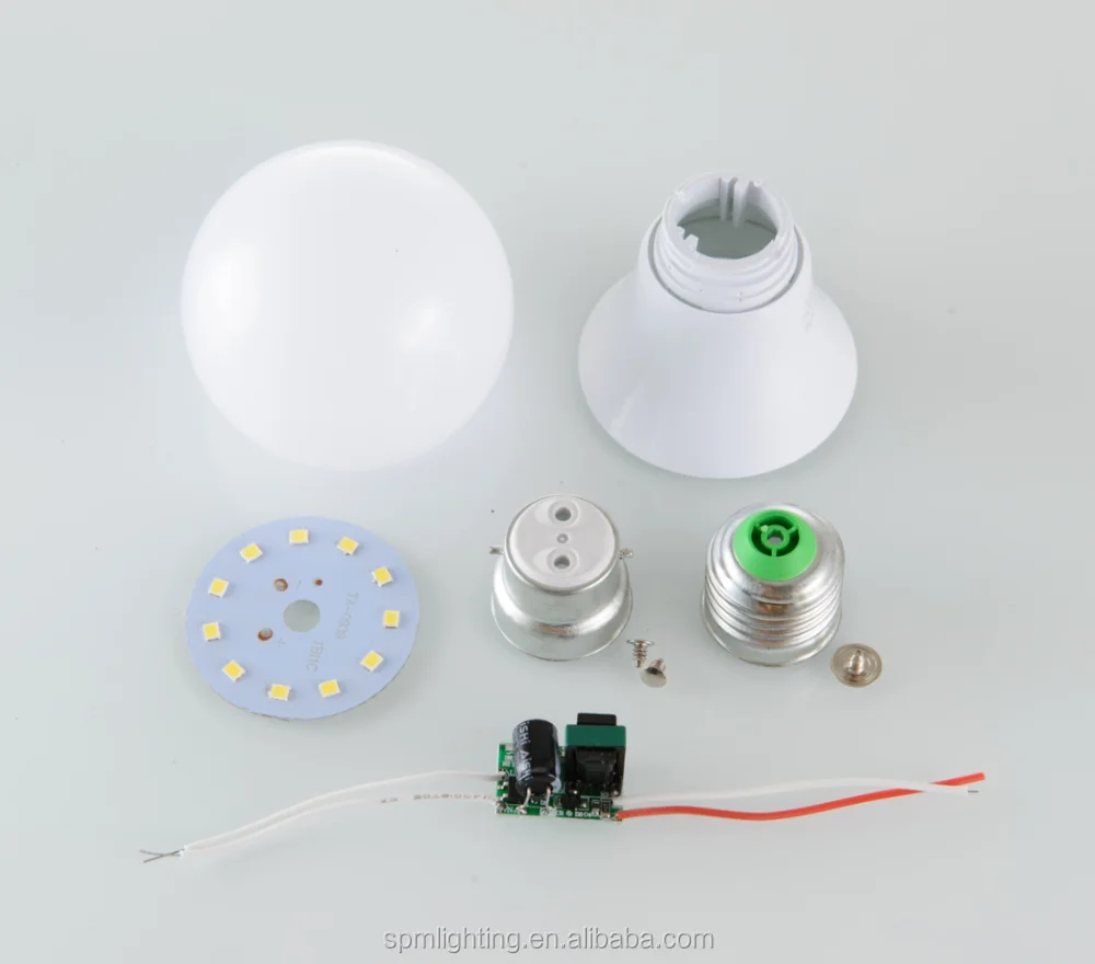 Hot sale led bulb skd parts bulb parts led light skd e27 led light