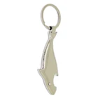 Custom LOGO Dolphin Shape Metal Bottle Opener 3D Key Chain as Gift
