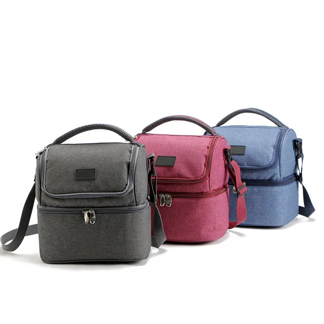 Stylish Eco Friendly 7L Double School Business Insulated Picnic Bag Lunch Box Men Women Lunch Bag for adult, 3 colors available,accept oem
Stylish Eco Friendly 7L Double School Business Insulated Picnic Bag Lunch Box Men Women Lunch Bag for adult, 3 colors available,accept oem