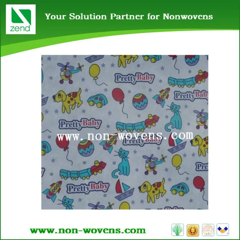 colorful eco-friendly nonwoven material for packing