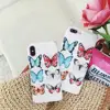 Colorful Painting Butterfly Specimens Soft TPU Case Shell Shockproof Full Protective Bumper Cover for iPhone X 6/7/78 plus