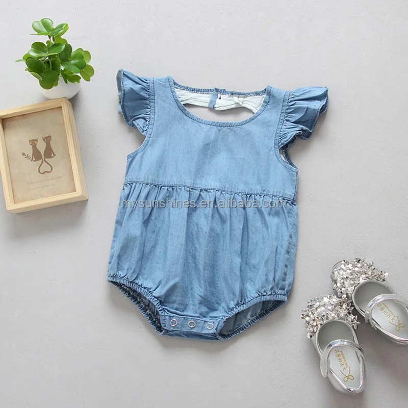 2017 Hight Quality Children's Wear Kids Washed Denim Baby Romper Heart Shape Back Toddler Baby Clothes Romper Girl, Blue
2017 Hight Quality Children's Wear Kids Washed Denim Baby Romper Heart Shape Back Toddler Baby Clothes Romper Girl, Blue