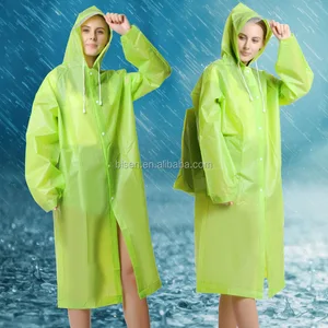 high quality eva raincoat