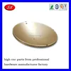 ISO/ROHS customized yellow oxidation deep drawn aluminum satellite dish profile precision cnc milling aluminum drawing box