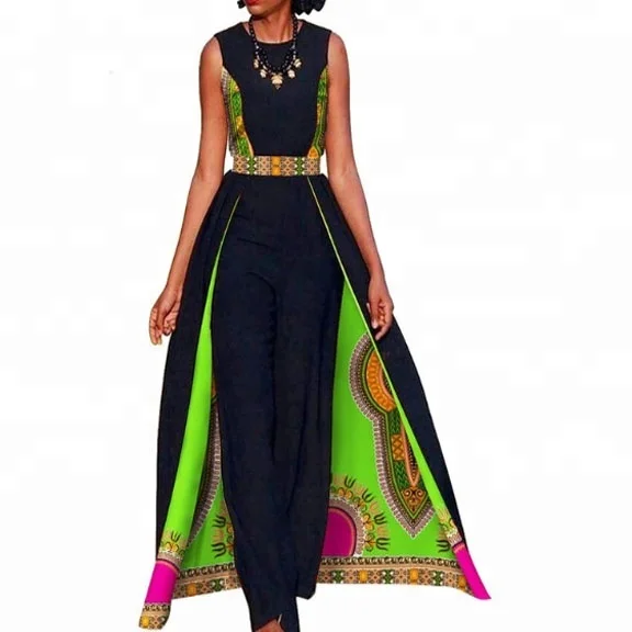 African Clothes Women Sexy Apparel Casual Design African Jumpsuit In Women's Trousers&Pant, As pictures& customized
African Clothes Women Sexy Apparel Casual Design African Jumpsuit In Women's Trousers&Pant, As pictures& customized