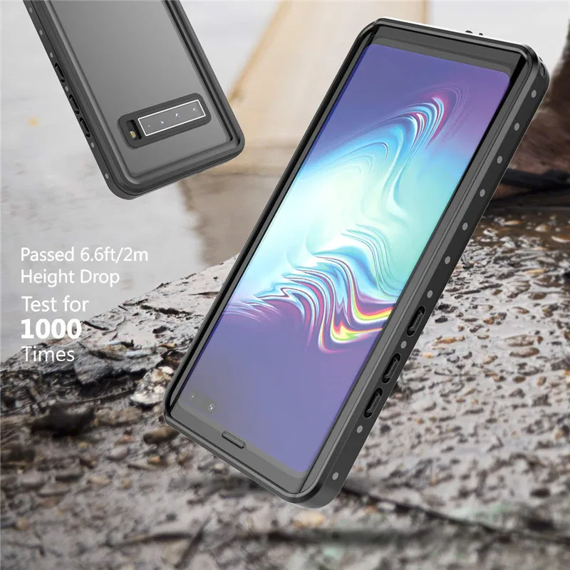 IP68 Water Proof Shockproof Plastic Mobile Cell Waterproof Phone Case For Samsung Galaxy S10 5g, Optional colors
IP68 Water Proof Shockproof Plastic Mobile Cell Waterproof Phone Case For Samsung Galaxy S10 5g, Optional colors