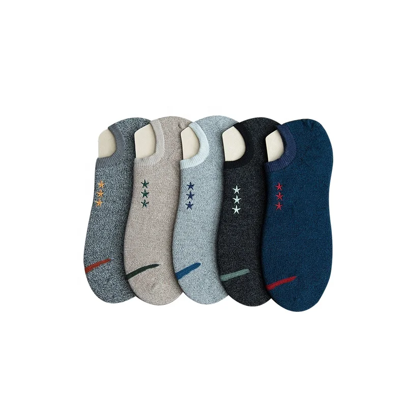 Japan Fashion Breathable Colored Toe Stripe Embroidery With Stars Cotton Low Cut Men Socks
Japan Fashion Breathable Colored Toe Stripe Embroidery With Stars Cotton Low Cut Men Socks