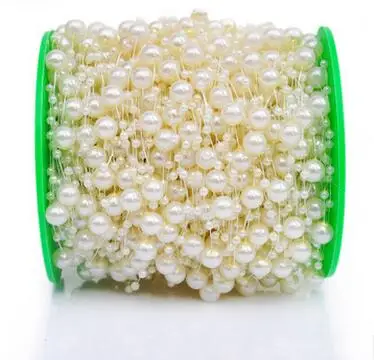 DIY Fish Line Chain Beads ABS Imitation Pearl Strands Wedding Bridal Hand Bouquet Decoration, 7 colors
DIY Fish Line Chain Beads ABS Imitation Pearl Strands Wedding Bridal Hand Bouquet Decoration, 7 colors
