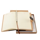 Oem Good Quality Eco-friendly Multicolor Note Book Promotional A4 A5 A6 Notebook Leather