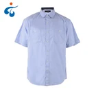 Custom oem professional fine short sleeve bright color oxford cotton shirts