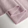 Esse textile custom yarn dyed solid dubai fabric market spun polyest single jersey fabric