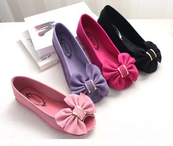 2015 big plus size 35~41 women genuine leather shoes woman peep toe flats for lady fish mouth summer season