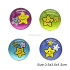 Creative Home Decor Emoji Face Glass Fridge Magnets Sticker