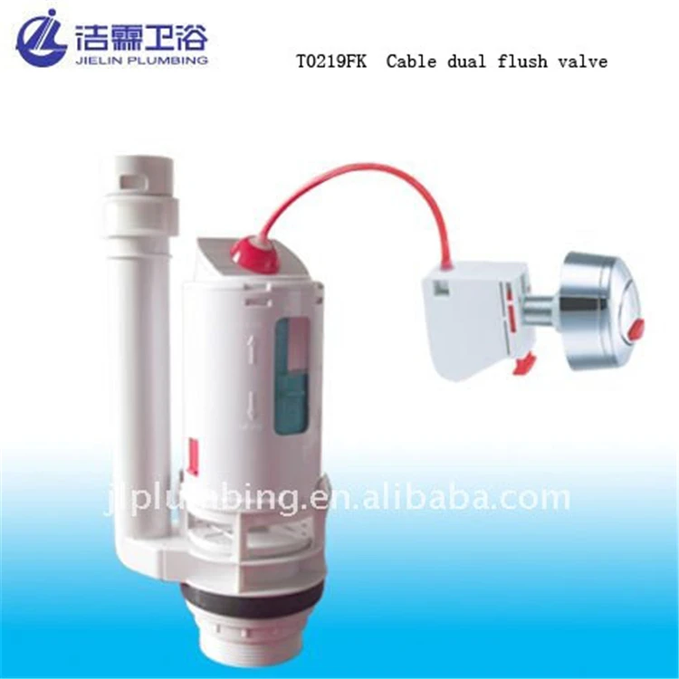 New design WRAS quick drop dual manual type toilet flush valve T0219