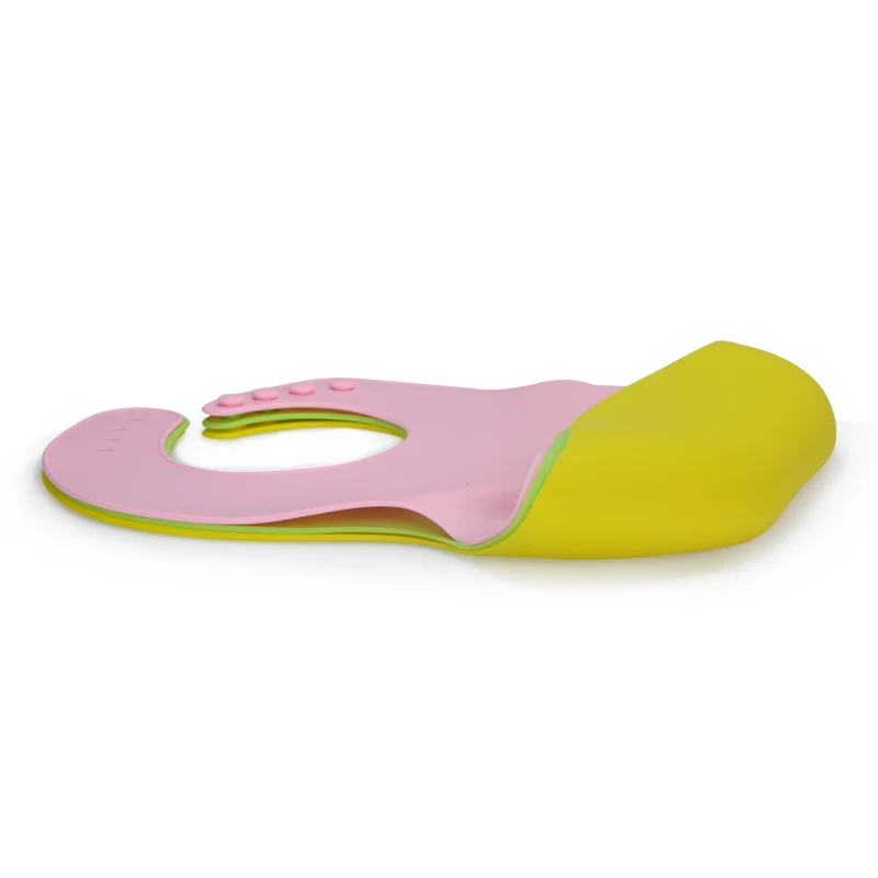 New Patent Waterproof Fashion Design Baby Bib Wholesale High quality Baby Silicone Bib