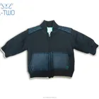 baby sweater/baby boy's plain knitted sport jacket zipper cardigan sweater