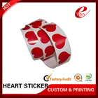 Cheap Prices Heart shape Self Adhesive Sticker For Craft Wedding