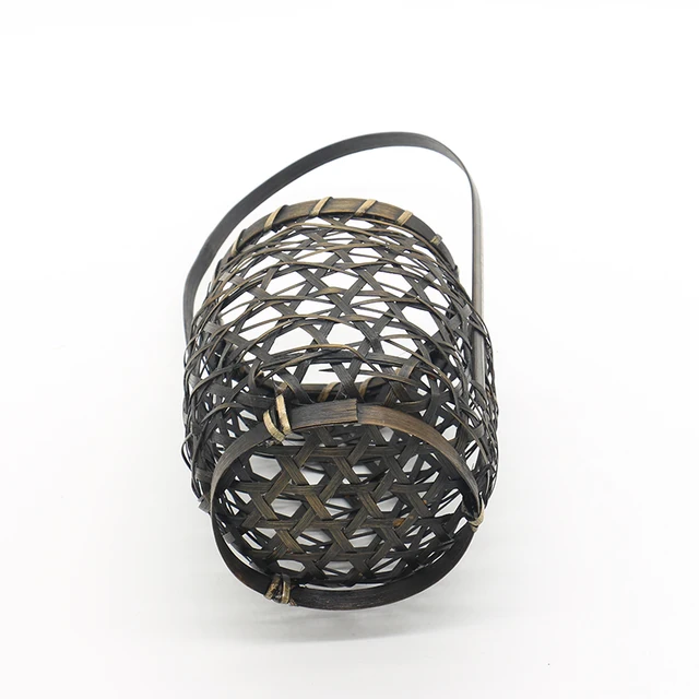 weave baskets, wholesale handmade weave bamboo christmas decorative baskets