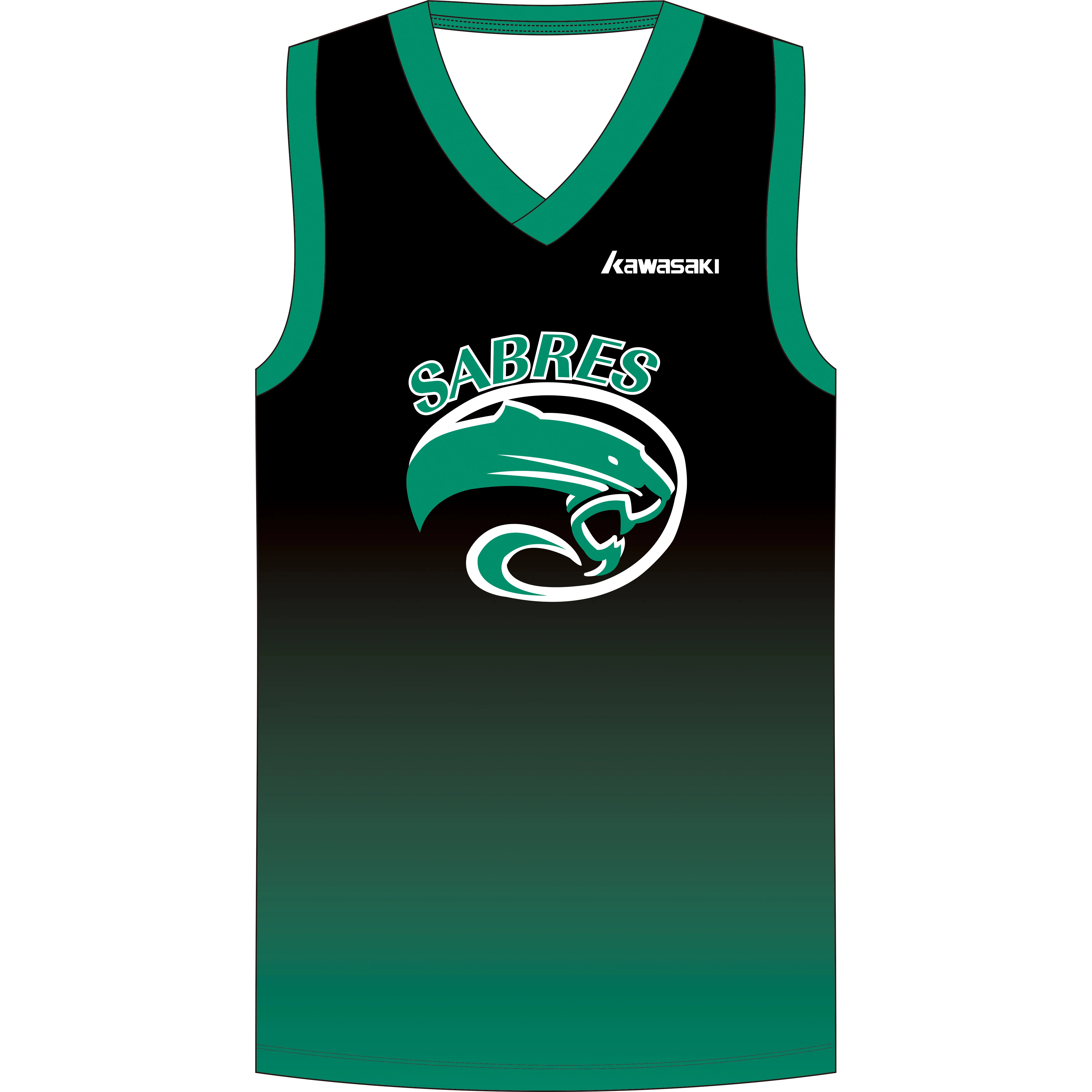 basketball jersey color green