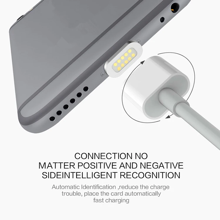 Magnetic Cable USB Data Cable Magnetic Charging Cable for iPhone X - ANKUX.COM