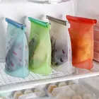 Customizable eco friendly FAD 100% food grade silicone reusable food storage bag
