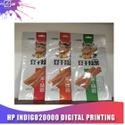 China Supplier HP indigo 20000 Digital printing three side seal plastic bag for snack food package bag