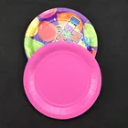 Disposable Birthday Cake Childish Paper Plate