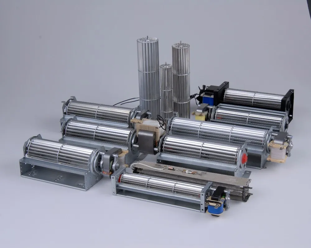Cross Flow Fan, Tangential, 12V, Stainless Steel - detail 2